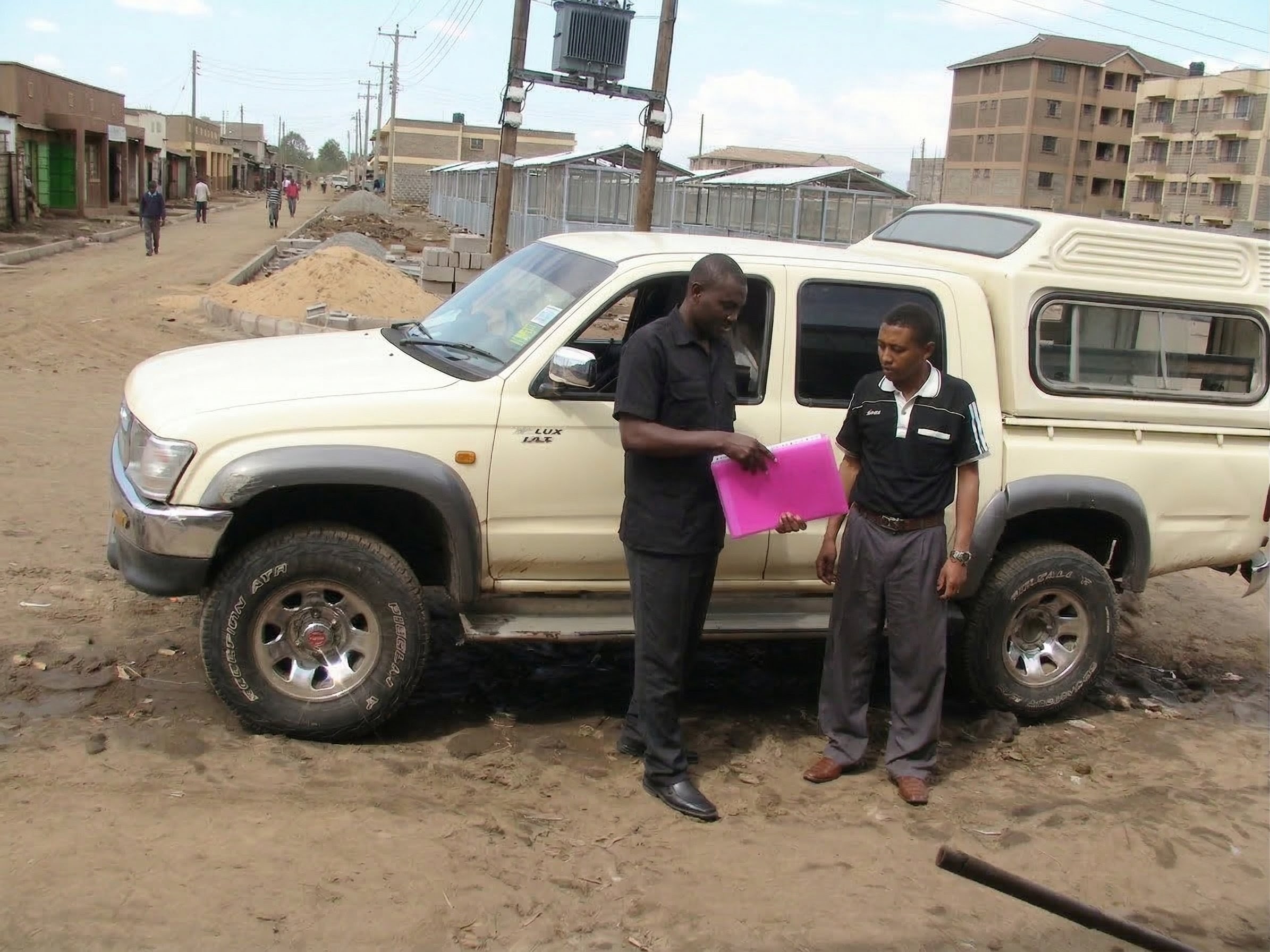 OWA team conducting a field audit visit