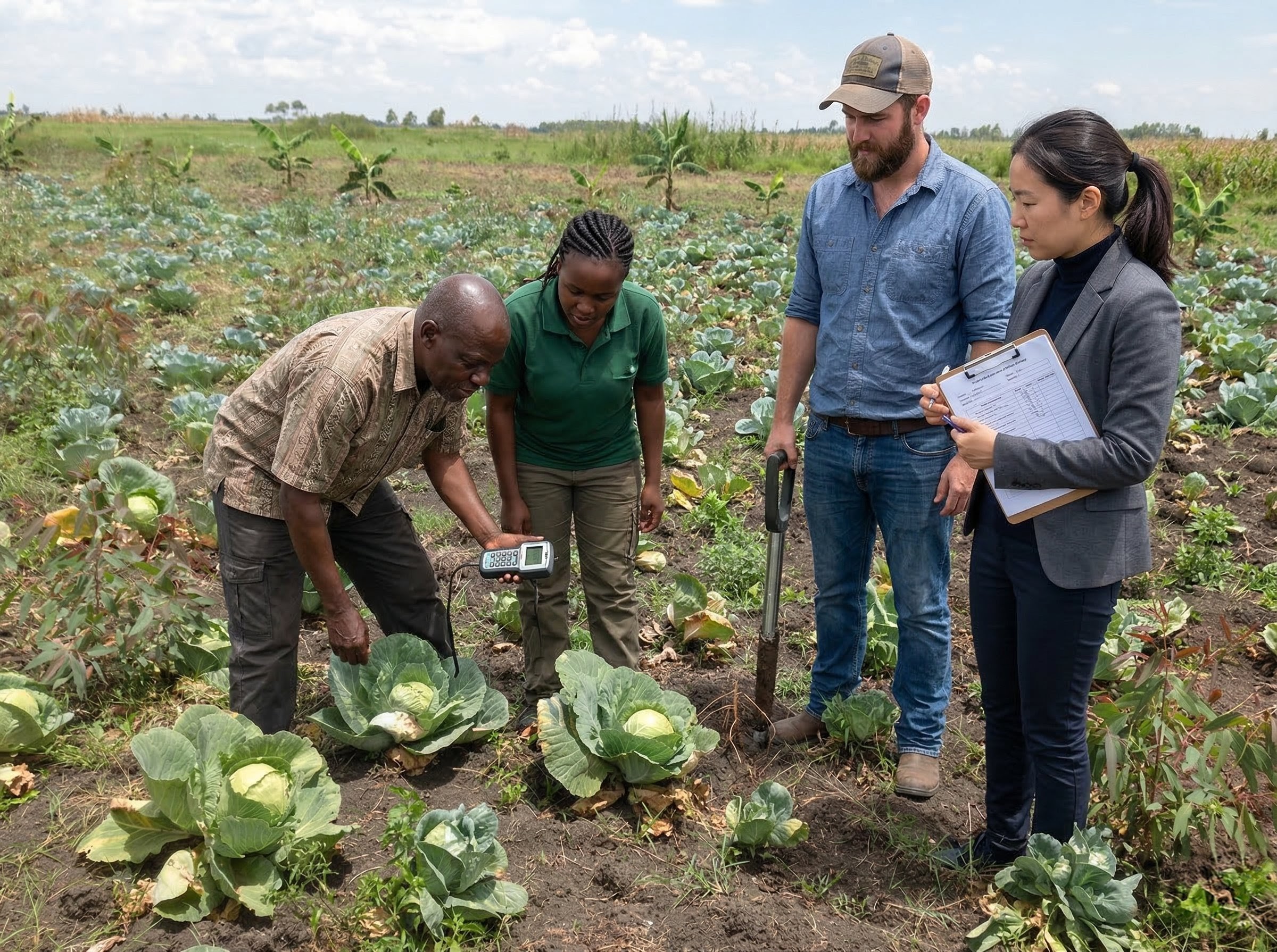 OWA staff and stakeholders in the field